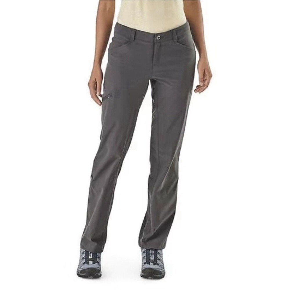 Patagonia Pants Womens Quandary Hiking Trail Trek Camping Outdoors Grey Size 8